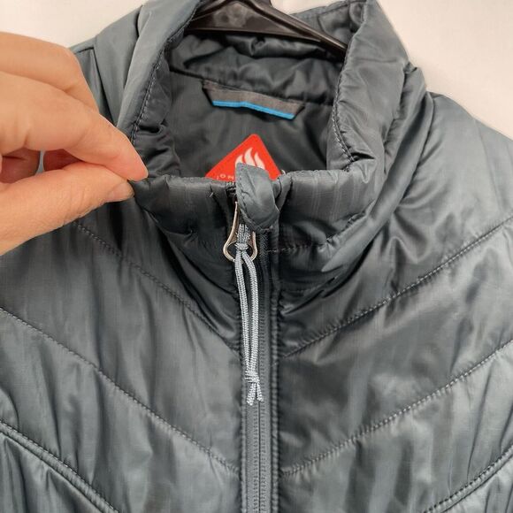 COLUMBIA OMNI-HEAT DARK GREEN VEST‎ SIZE Small - Picture 3 of 12